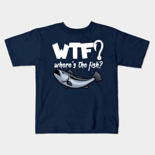 WTF where's the fish Kids T-Shirt